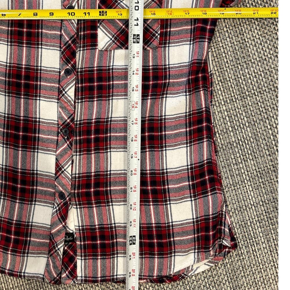 Rails Revolve Hunter Long Sleeve Button Up Plaid … - image 6
